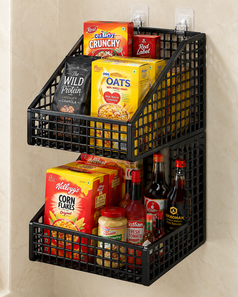 2-Tier Multipurpose Kitchen Storage Basket