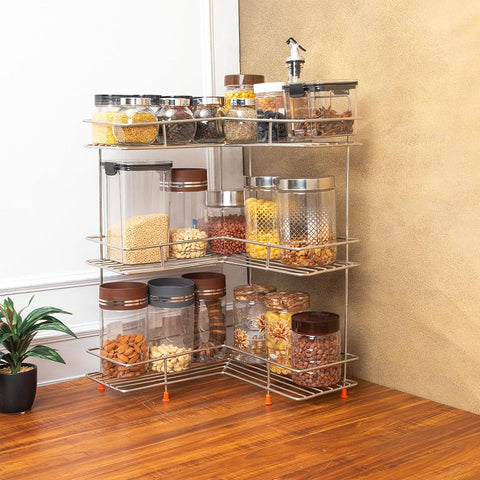 Stainless Steel Kitchen Corner Rack