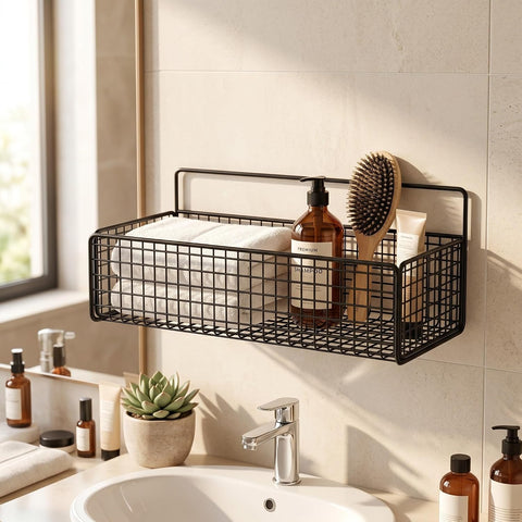Wall Hanging Metal Basket