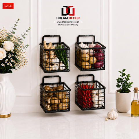 Wall Mounted Storage Basket