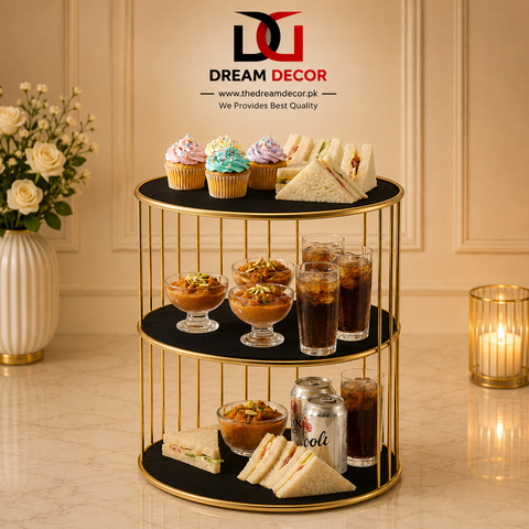 3-Tier Luxury  Organizer Shelf