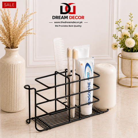 Bathroom Organizer Wall Mounted Small Counter Stand