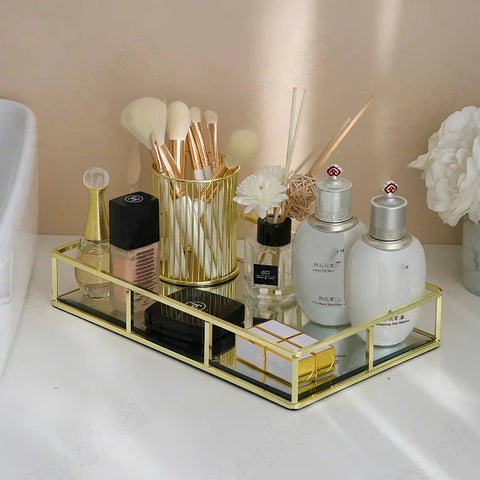 luxury Design Organizer Tray for Makeup and cosmetics