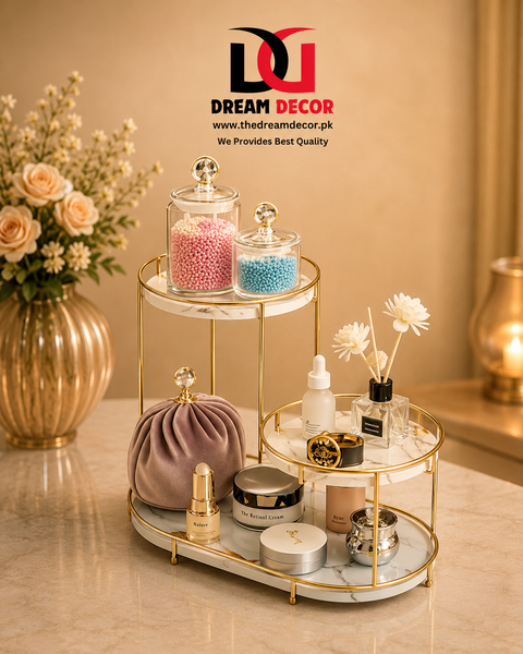 3 layer Cosmetics Storage rack