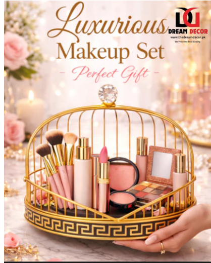 Royal Glow Luxury Makeup Serving Tray