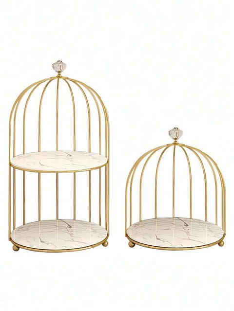 Nordic Style Bird Cage Cosmetic Storage Rack