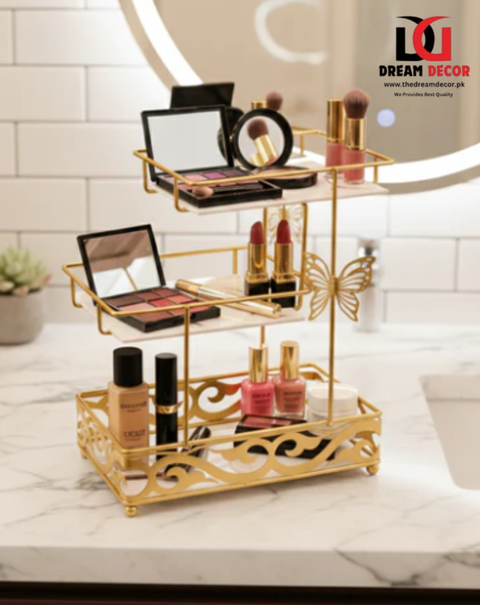 3 layer square shaped butterfly Charm Multi Purpose rack