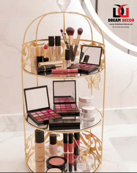 3 Layer luxury birdcage Serving Organizer