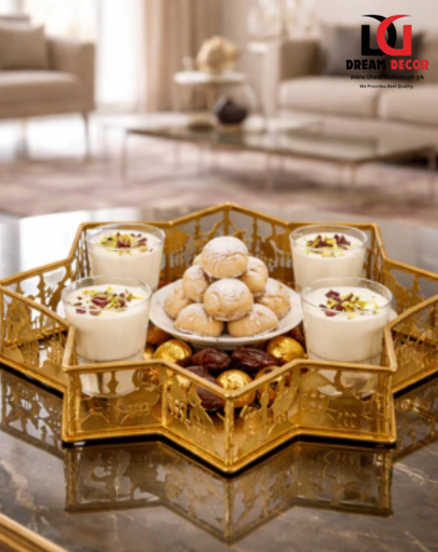 Eid Serving Tray Star Shaped Ramadan Tray
