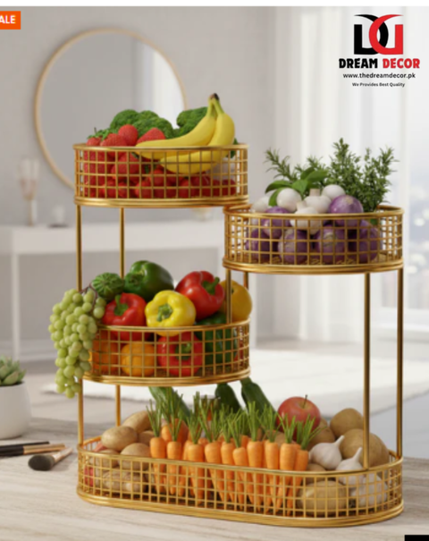 Multipurpose Fruit Basket & vegetable storage rack