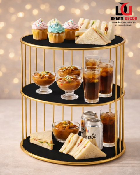 3-Tier Luxury  Organizer Shelf