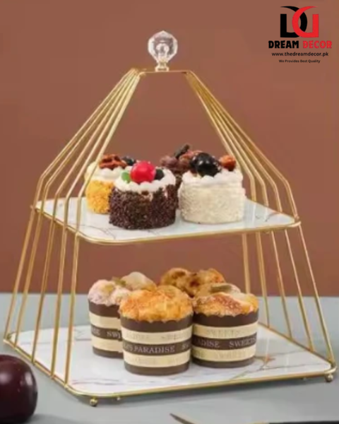 Multi-layered Iron Cake Stand Dessert Stand
