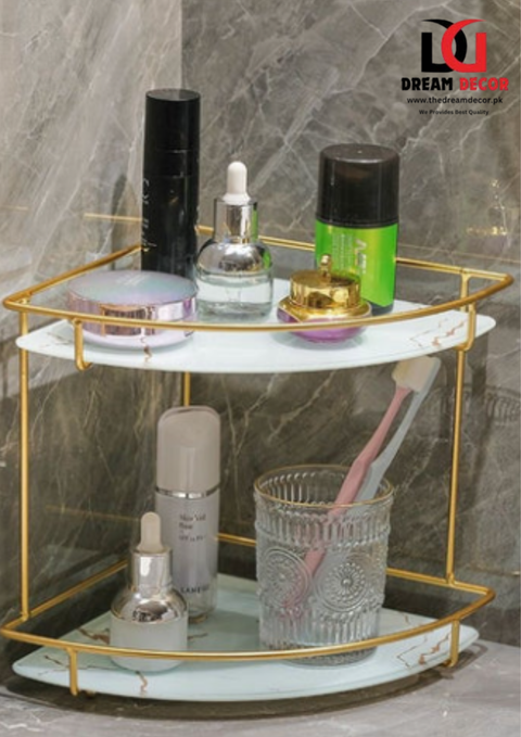 Metal Corner Countertop Organizer