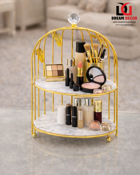 Royal Cage Luxury Makeup & Perfume Organizer