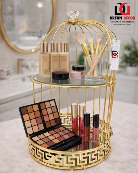 Luxe Metal Beauty Caddy