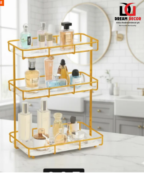 Makeup Organizer Cosmetics Storage 3 Tier