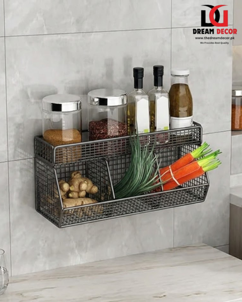 Storage Basket Wire Wall Hanging Baskets Wall Mounted