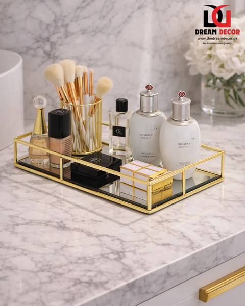 luxury Design Organizer Tray for Makeup and cosmetics
