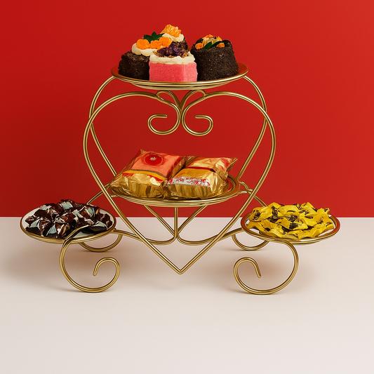 Multifunctional Fruit Basket Stand