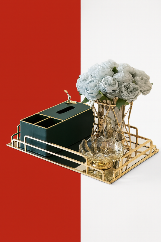 Premium Glass Jewelry Tray