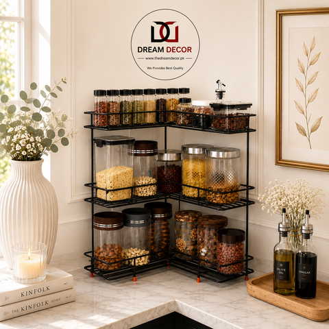 Stainless Steel Kitchen Corner Rack