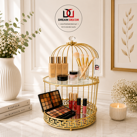 Luxe Metal Beauty Caddy
