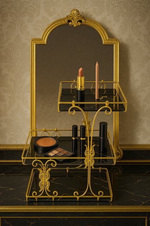 3 layer square shaped Multi Purpose rack