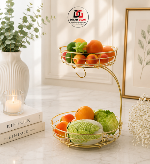 Fruit Bowl Fruit Basket For Countertop| DreamDecor.pk