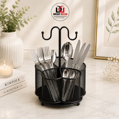 360° Rotating Mesh Pen Holder Organizer