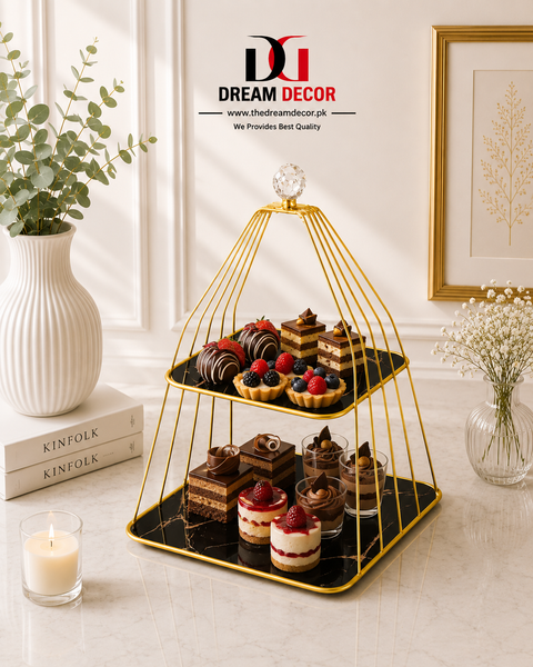 Multi-layered Iron Cake Stand Dessert Stand