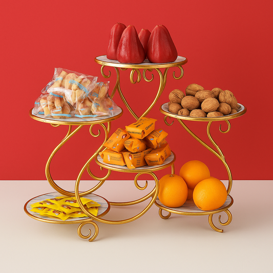 Fruit Stand Multi Layer Fruit Basket, Large Capacity