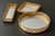 Mirror Tray For Serving Dessert, Frutis  Tray