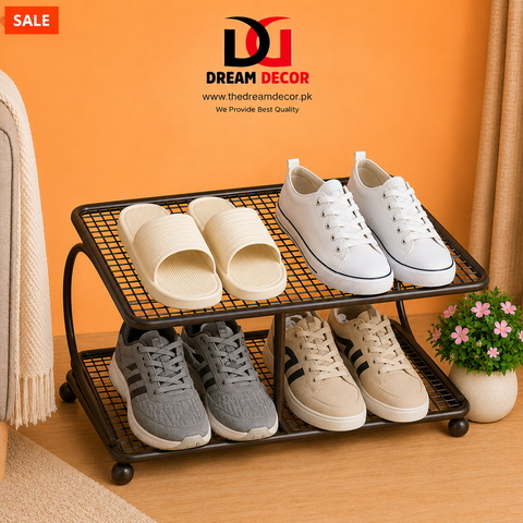 Space-Saving Shoe Stand