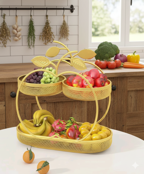 Wrought Iron Style Kitchen Organizer