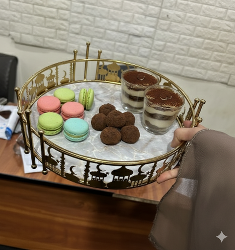 Islamic Serenity Serving Tray