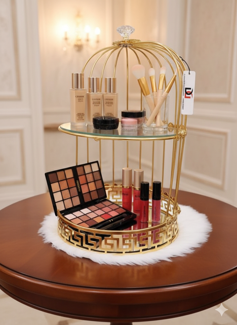 Luxe Metal Beauty Caddy