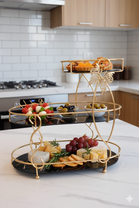 3 layer Multi Purpose Butterfly Rack