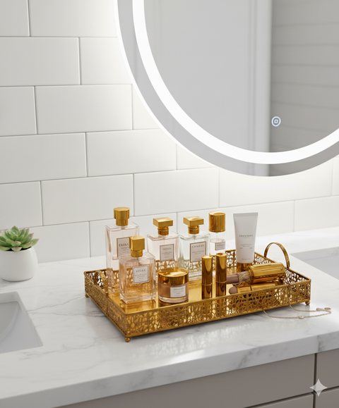 Vanity Trays for Party, makeup organizer