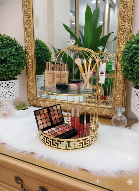 Luxe Metal Beauty Caddy