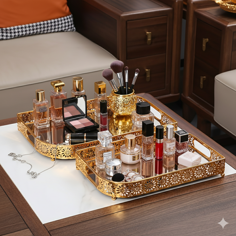 Decorative Serving & Vanity Organizer