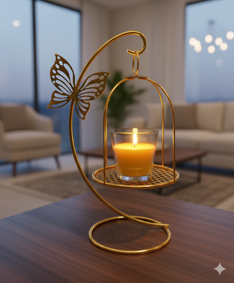 Enchanted Cage Candle Holders