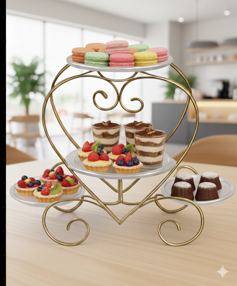 Multifunctional Fruit Basket Stand