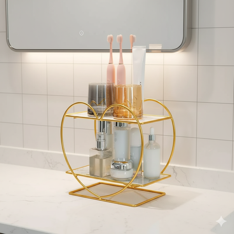 Modern Aesthetic, Elegant makeup organizer