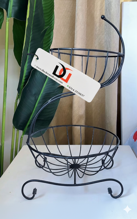 Wrought Iron Kitchen Counter Organizer