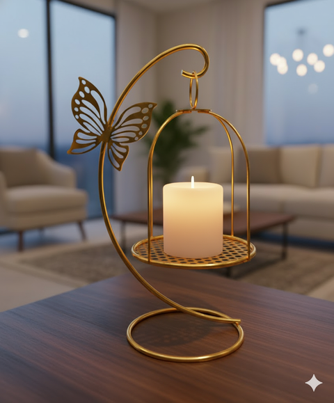 Enchanted Cage Candle Holders