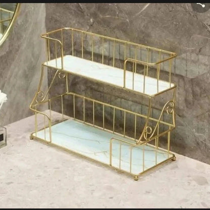 Metal Cosmetic Vanity Tray