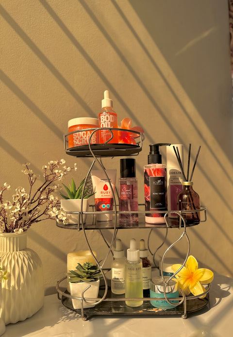 square and round shaped Multi Purpose rack