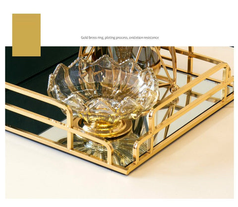 Premium Glass Jewelry Tray