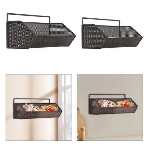 Wall Mounted Multi-Purpose Kitchen Storage Rack