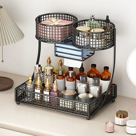 Mesh Countertop Serving & Organizer Stand